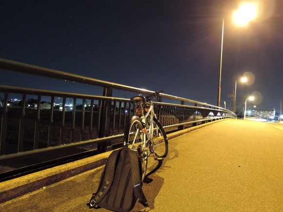 深夜自転車部始動