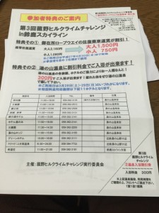 菰野ヒルクライム特典