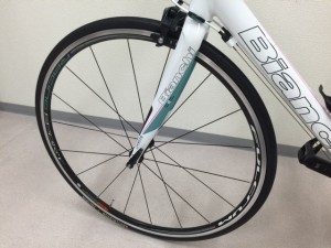 Bianchi インプルソ チェレステホイール