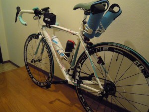 ロードバイク ボトル3本
