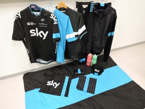 Rapha Team Sky ウェア