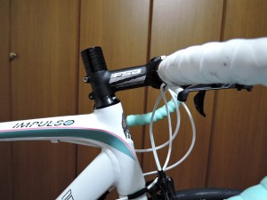 水平ステム交換前