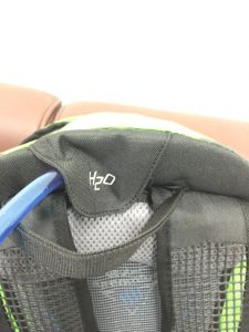 ハイドレーションとバックパック