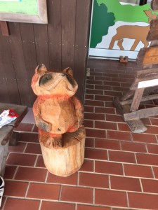 木彫り狸