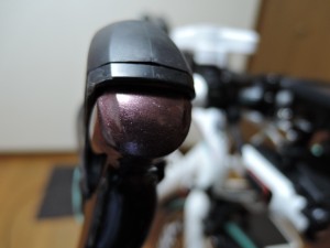 補修後のSTIネームプレート
