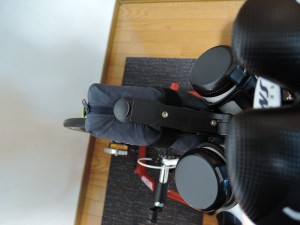 Topeak F77 Fixerを使って輪行袋を固定