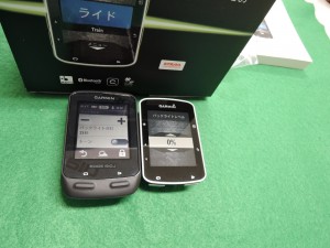 Garmin Edge520J と Edge510Jの比較