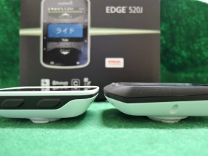 Garmin Edge520J と Edge510Jの比較