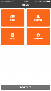 Zwift App 画面