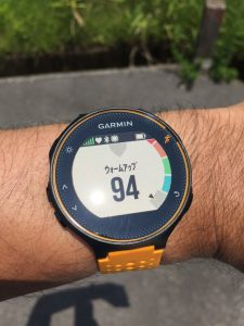 Garmin ForeAthlete235J 心拍表示