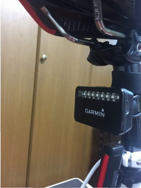 Garmin Varia J 取付画像