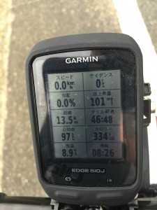 Garmin Edge 510J 画面