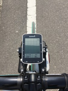 Garmin Edge 520J 画面