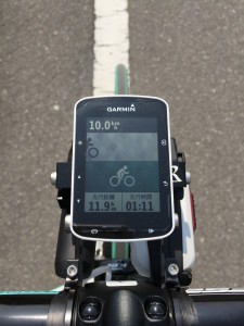 Garmin Edge 520J 画面