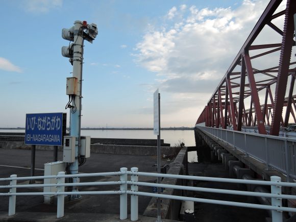 国道23号　木曽川　ロードバイク　橋